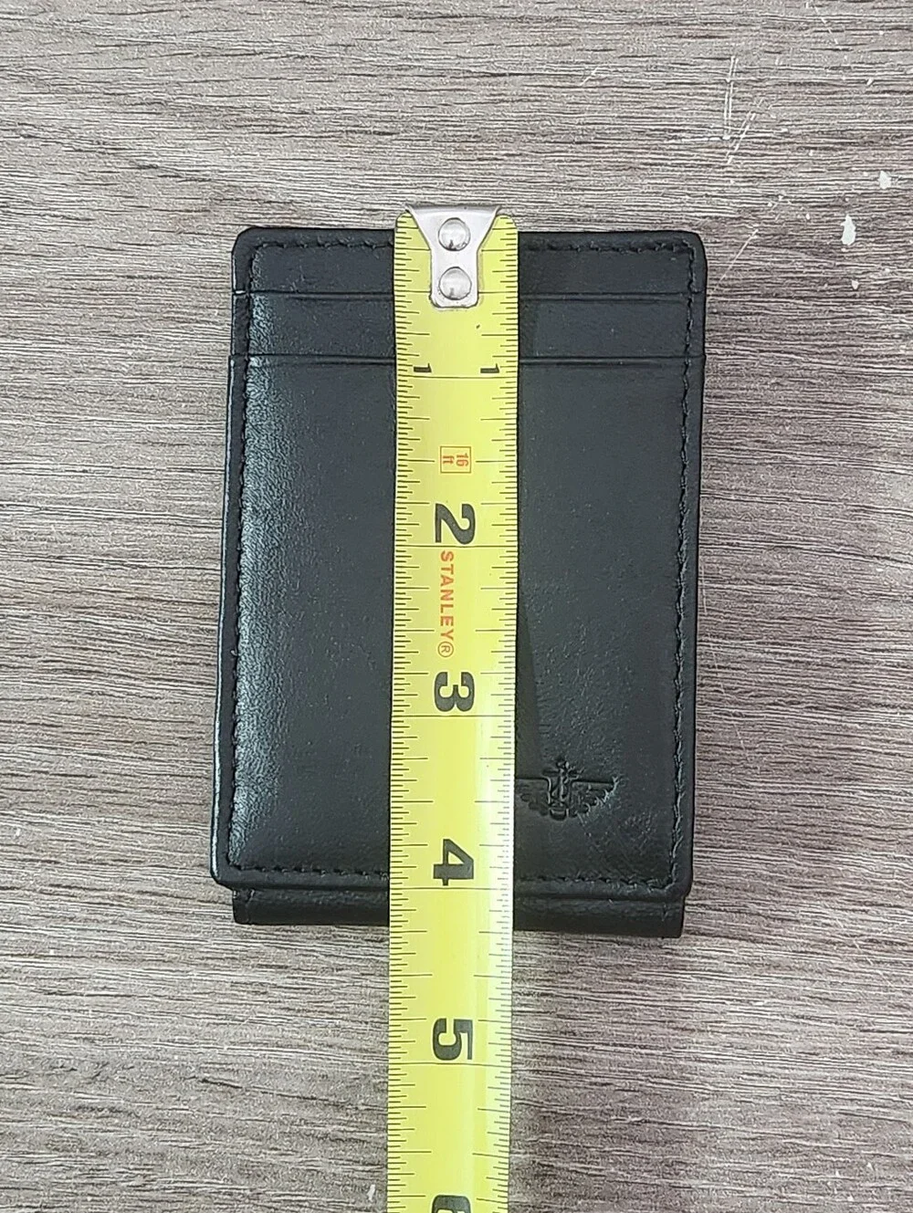 Dockers RFID Slim Magnetic Card Case Black Wallet
